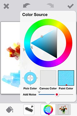 photoViva app draw on pictures color source