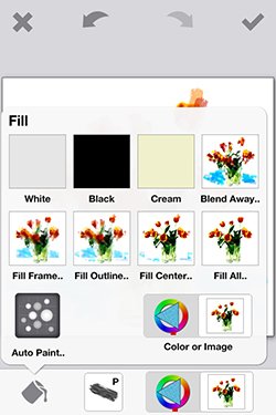 photoViva app draw on pictures mode fill 2