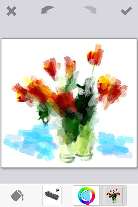 photoViva app draw on pictures paint mode