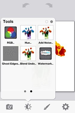 photoViva app draw on pictures tools menu 2